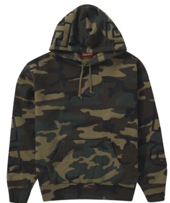 Supreme State Hooded Sweatshirt XL