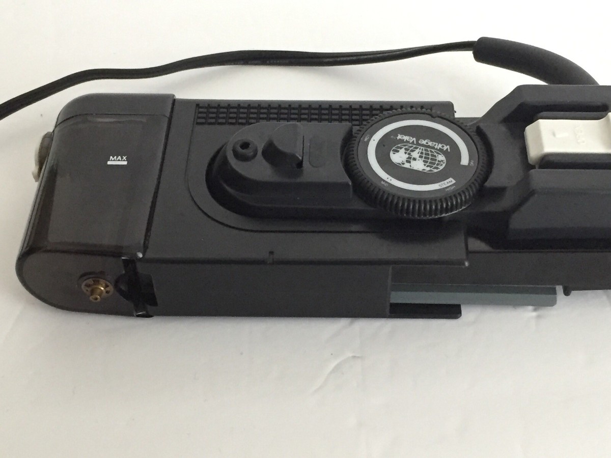 Fer à Repasser Vapeur Portable Voltage Valet SF2 Complet Avec Sac Zip - NOS