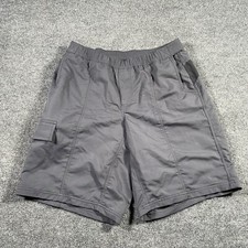 Cannondale Mens Size L Cycling MTB Cargo Shorts Elastic Waist Stretch Fabric