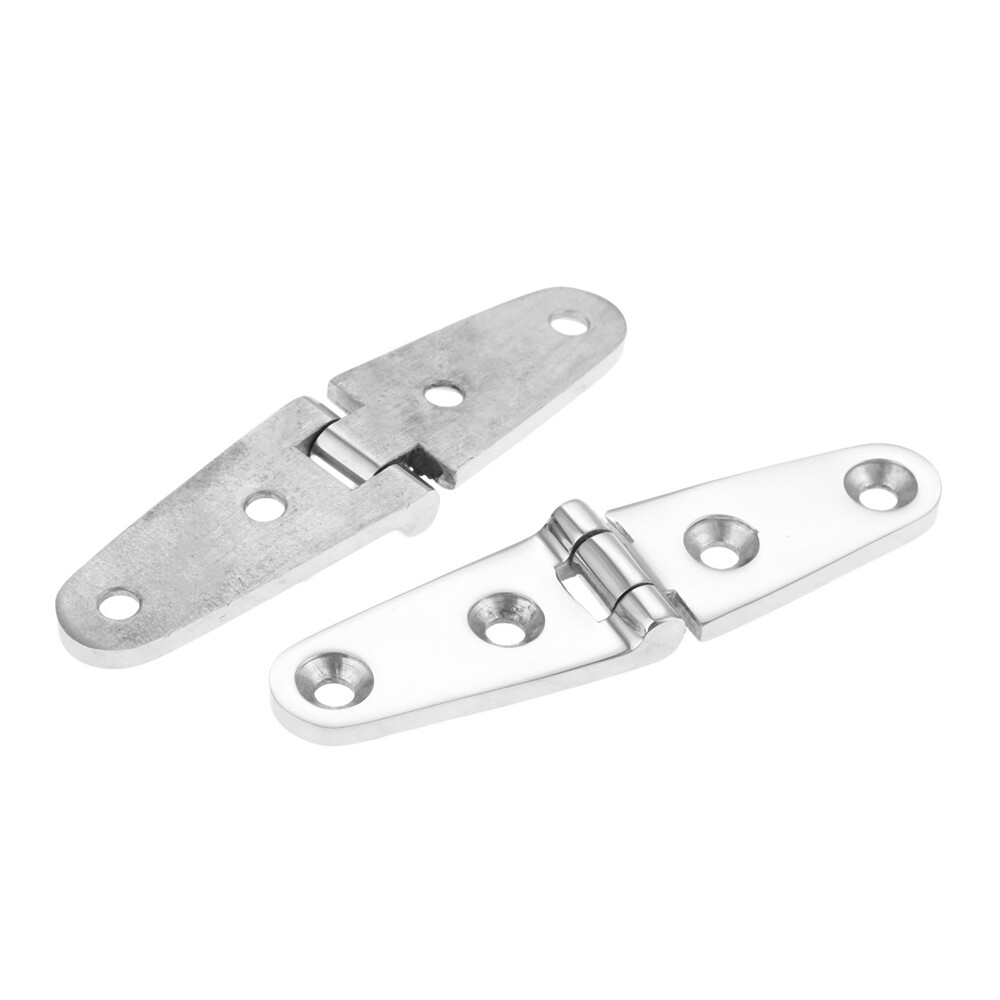 316 Stainless Steel Boat Hinge Marine Door Cabin Strap Hinge 4" x 1