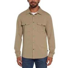 Gap Men's Long Sleeve Knit Button Down Size XL Brown