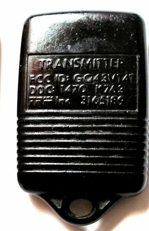 Mando a distancia sin llave 3165189 OEM Ford Contour 1995-2000 control entrada coche fab llavero Foto 3 de 4