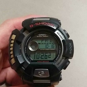 CASIO G-SHOCK GW-100 Water Resistant 20BAR Stainless Back Men's Digital  Watch | eBay