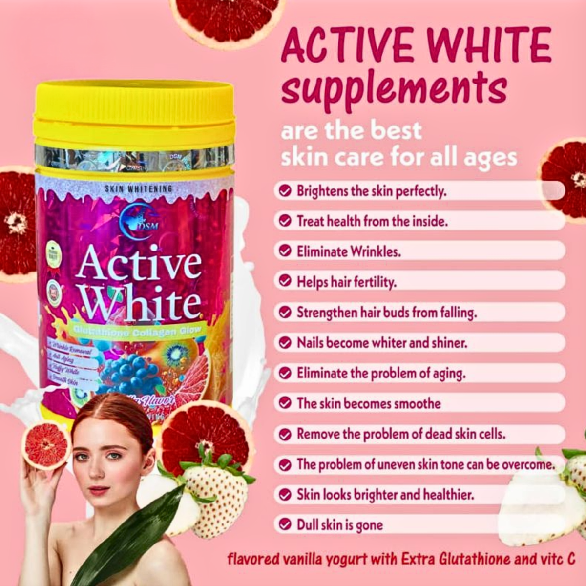 Original PHYTO Active White Glutathione Collagen Skin Whitening Anti Aging  | eBay