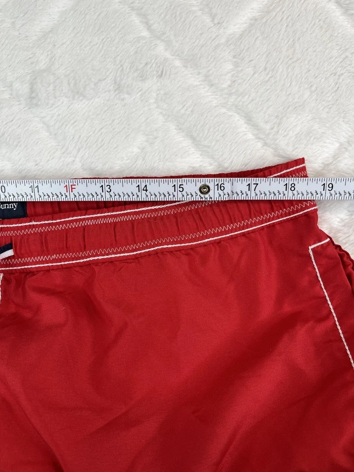 Pantalones cortos de baño Robert Graham para hombre (XXL) rojos informales con logotipo Foto 4 de 4