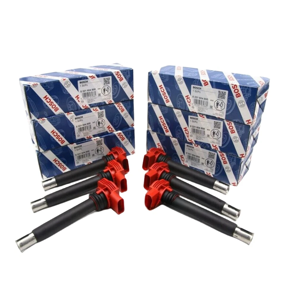 6X IGNITION COIL & 6X IRIDIUM SPARK PLUG FOR VW TOUAREG AUDI A4 A5 A6 Q5 Q7 - Image 3 of 4