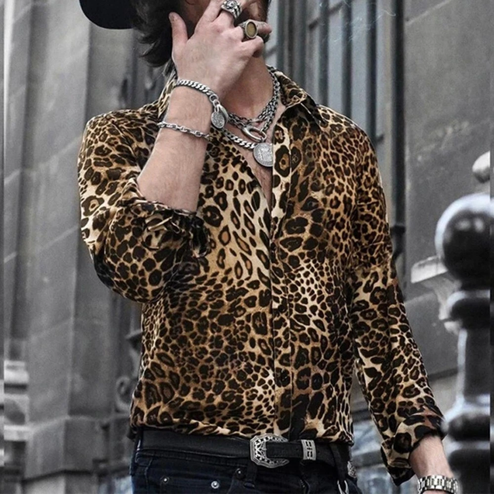 animal print shirt for guys