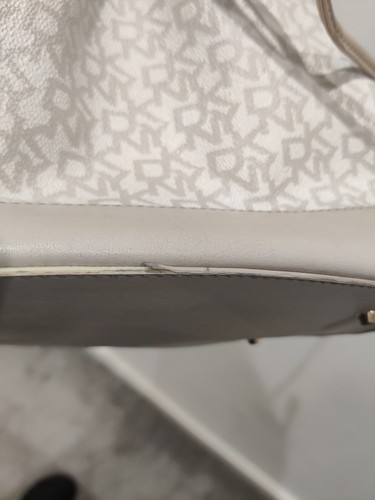 DKNY cream/beige drawstring bag ***used condition*** - Picture 12 of 12