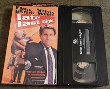 Late Last Night - VHS tape - U.S Version - Emilio Estevez