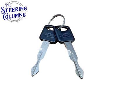 1996-1997 F-250 F-350 IGNITION & DOOR LOCK CYLINDER SET 2 KEYS