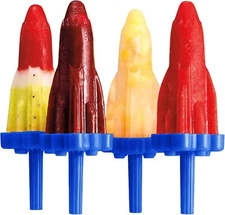 Tovolo Rocket Ice Pop / Popsicle Mold - Set of 6