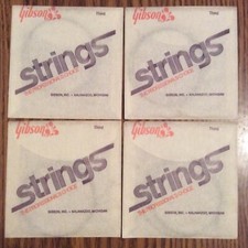 Vintage NOS Gibson Tenor Banjo G Strings Lot Of 4