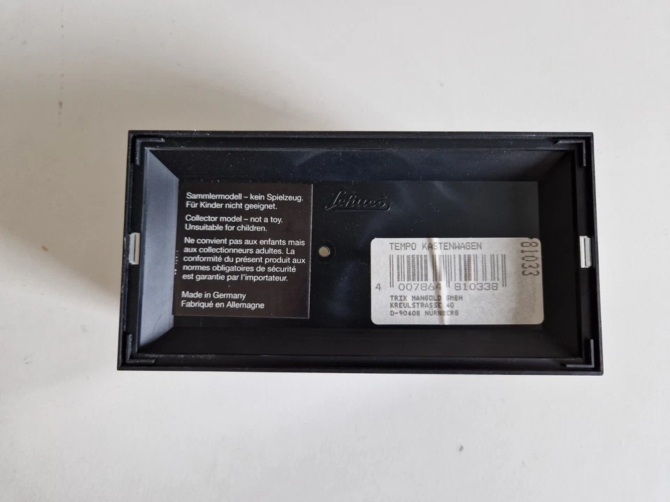 Schuco Boxes (x3) 1/43 Tempo Furgone (81033)/Castrol (02111)/Dunlop (02210) - Immagine 3 di 4