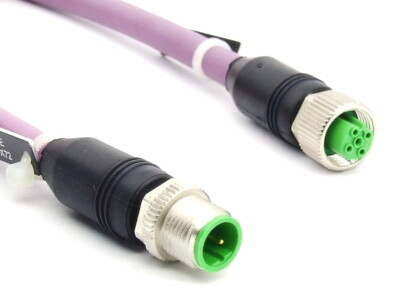90cm Profibus Cable Sensor/Aktor Steuerkabel Leitung 30V 80°C 7000-44001-8400090