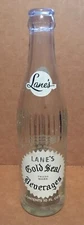 Vintage Lane’s Beverage ACL bottle. Sioux City, Iowa. 10 oz