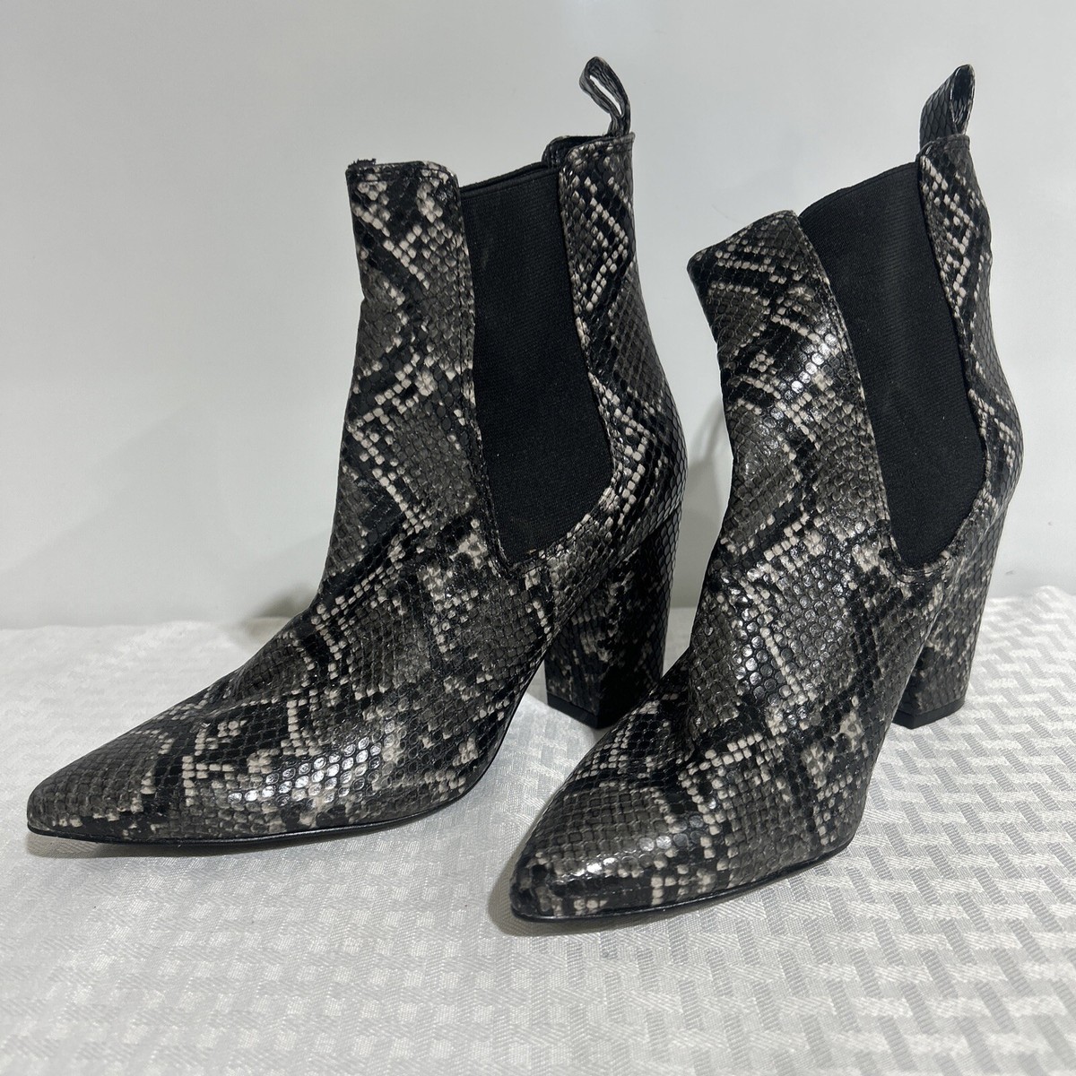 Turnkey Solutions Steve Madden Snake Booties Steve Madden Dolly