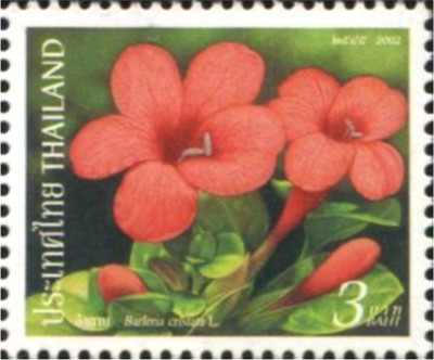 Thailand #Mi2162 MNH 2002 Barleria cristata [2052]