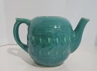 Vintage Shawnee Teal Teapot