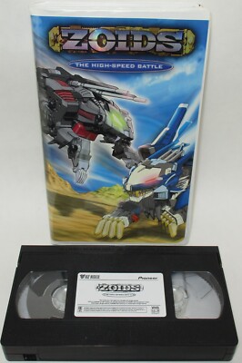 ZOIDS, Vol. 2 - The High-Speed Battle ( VHS ) Clamshell Hasbro