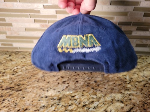 NASCAR Hat Baseball Cap Adjustable MBNA motorsports Navy Blue One Size Fits All - Picture 7 of 12
