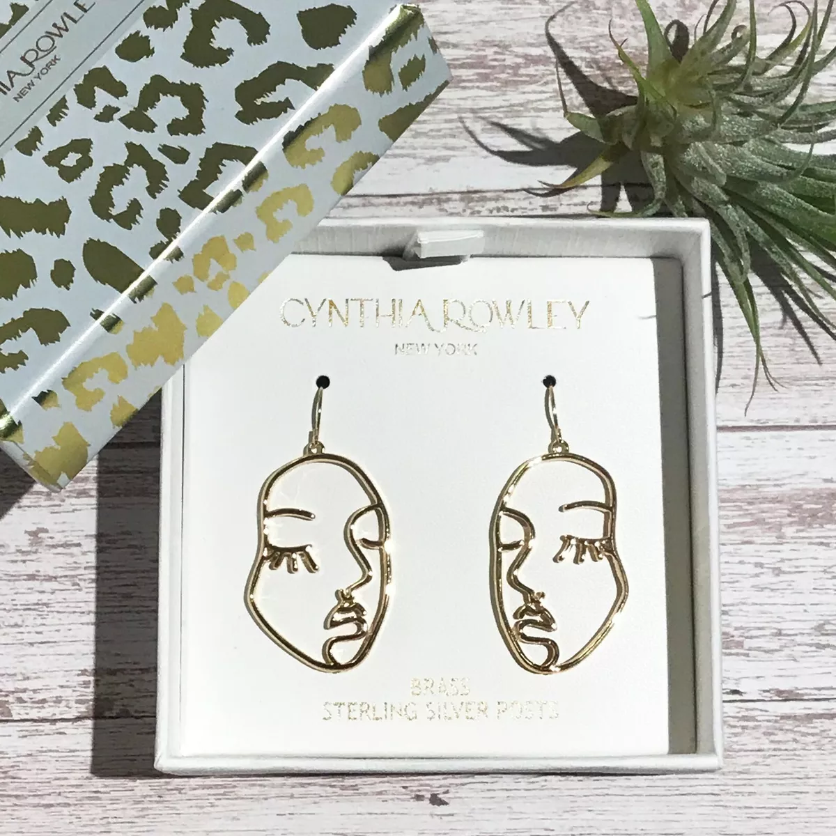 Cynthia rowley 2024 brass earrings