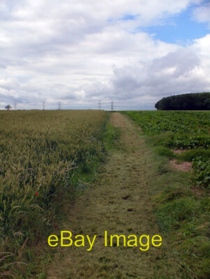 Photo 6x4 The Viking Way Horkstow Wolds Photo taken from the Saxby - Bart c2007