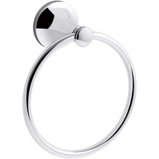 Kohler K-26511 Refined 6-5/16" Wall Mounted Towel Ring - Chrome New Sealed Box