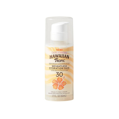 Hawaiian Tropic Weightless Hydration Lotion Sunscreen 1.7 Fl Oz (Pack of 1) 