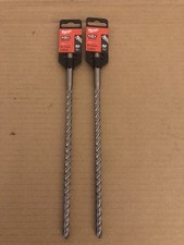 Image of 2 x Milwaukee 4932352024 8.0mm x 265mm MX4 Drill Bit 4 Cut SDS+ brand new