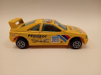 Peugeot 405 Coupe Dakar / Rally Bburago 1:43 Made In Italy Modell Auto