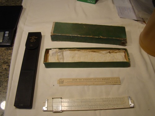 Lot of 2 Vtg Slide Rules K&E Keuffel & Esser 4080-3S and Weber # 4285-N - Afbeelding 11 van 16