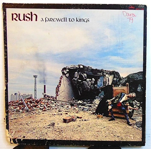 Rush – A Farewell To Kings 1977 Mercury Progressive Rock Vinyl LP Record Album