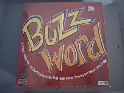 Buzz Word Game by Patch #7363 Ages 10 to Adult - Brand New Sealed Vintage 2008