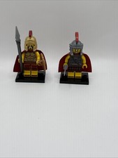 LEGO Minifigure da Collezione Guerriero Spartano Serie 2 e Comandante Romano