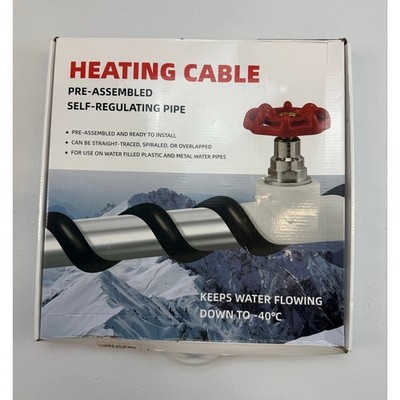 Heating Cable Pre Assembled Self Regulating 100FT