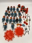 Playmobil Vintage 1974 17 Rescue/Fireman With Accessories Large Lot Clean