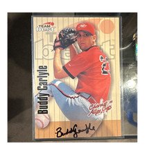 Team Best 1998 Buddy Carlyle Rookie Autograph Charleston Alleycats Baseball Card