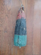 Vintage Antique Wooden Lobster Trap Buoy  From Maine