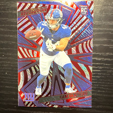 2024 Panini Revolution Cam Skattebo Rookie Storm New York Giants Football #207