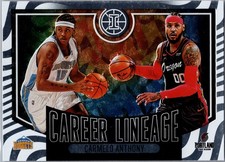 2020-21 Panini Illusions - Career Lineage Carmelo Anthony #19 - Nuggets Blazers