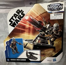 Star Wars The Mandalorian Mission Fleet Hover E-Web Cannon NEW in Box