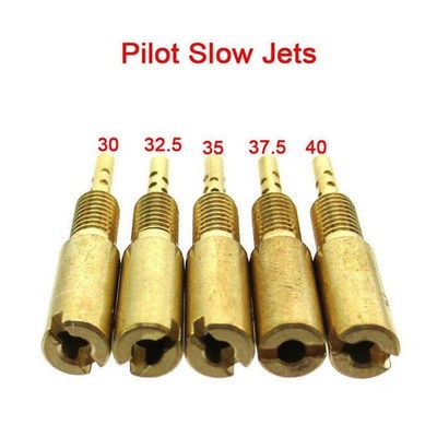 Jet Jet Slow #30-32.5-35-37.5-40 5 Stück Vergaser heißer Verkauf