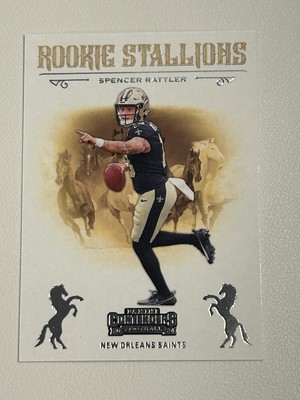2024 Panini Contenders Football Rookie Stallions Spencer Rattler