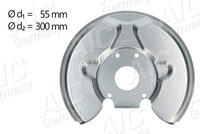 AIC Spritzblech, Bremsscheibe Vorderachse Links, Vorderachse Rechts FüR Volvo