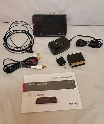 OTICON CONNECTLINE DOLBY DIGITAL TV ADAPTER TV 2.0 OTICON HEARING AIDS