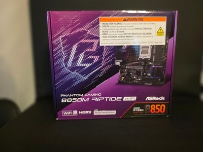 ASRock B850M Phantom Riptide WiFi Micro-ATX Motherboard