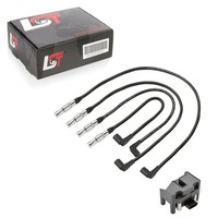 ZüNdkabelsatz + ZüNdspule ZüNdmodul ZüNdeinheit FüR Audi A3 8L A4 B5 B6 B7 1.6
