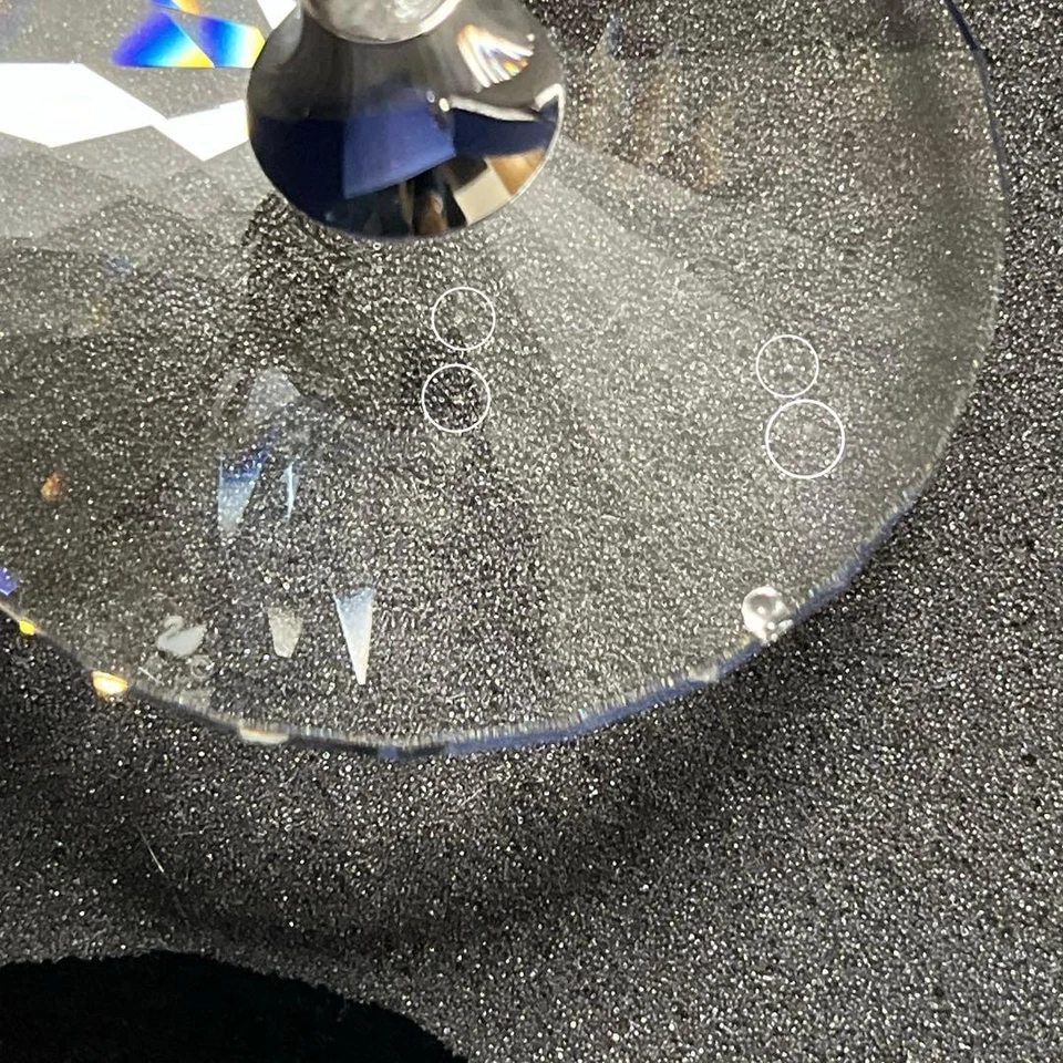 Lot de 2 verres à champagne SWAROVSKI vaisselle en verre mzmr - Photo 4/4
