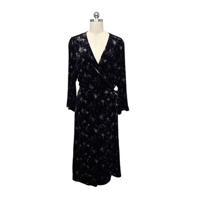 johnny was silk kimono dress Johnny Was Women's Neon Jungle Blue Mix Tiered Dress, Size Medium, Floral