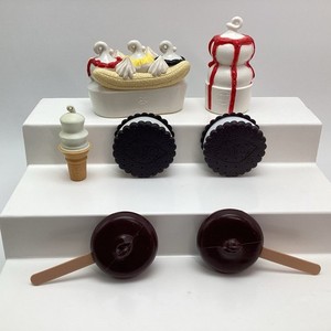 Dairy Queen Ice Cream Pretend Play Food Dilly Bar Banana Split DQ Sandwich Lot